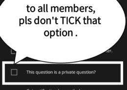 private questions